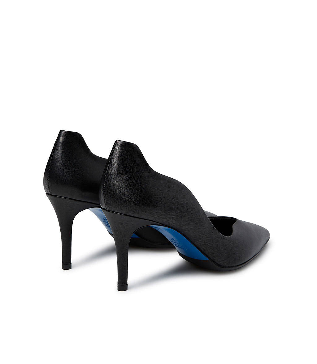 Loriblu Décolleté onda in nappa nero Affare Del Giorno