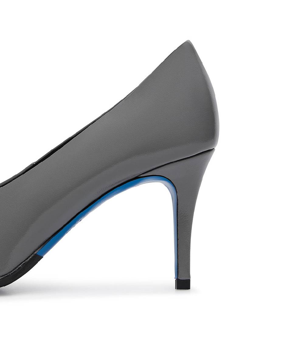 Loriblu Décolleté in pelle lucida grigia Saldi