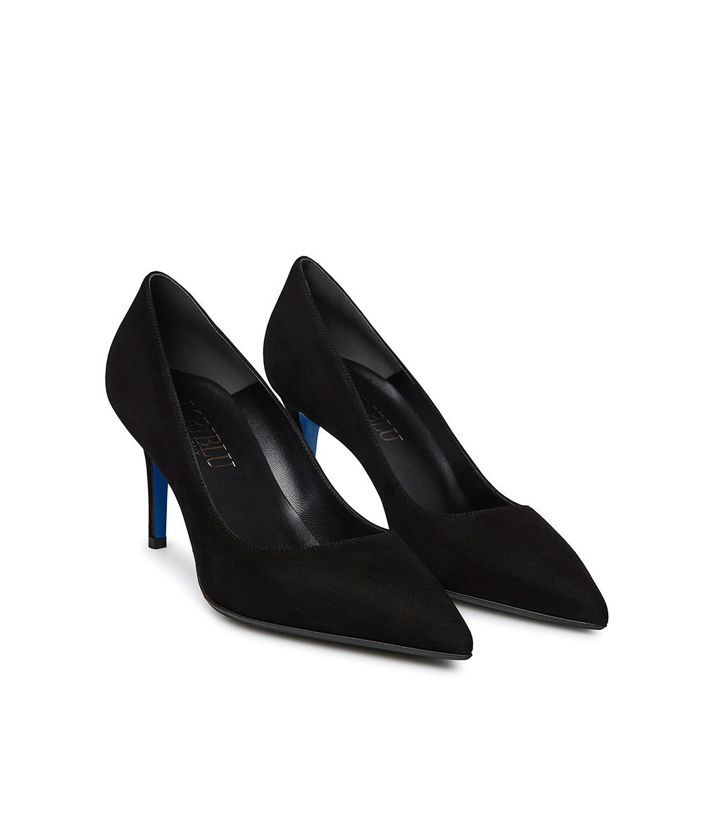 Loriblu Décolleté in camoscio nero Offerte