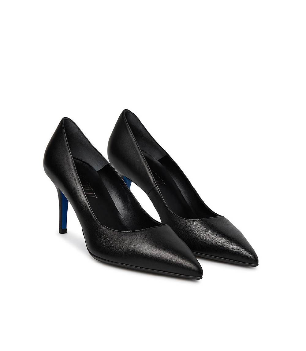 Loriblu Décolleté in nappa nera Vendita Economica