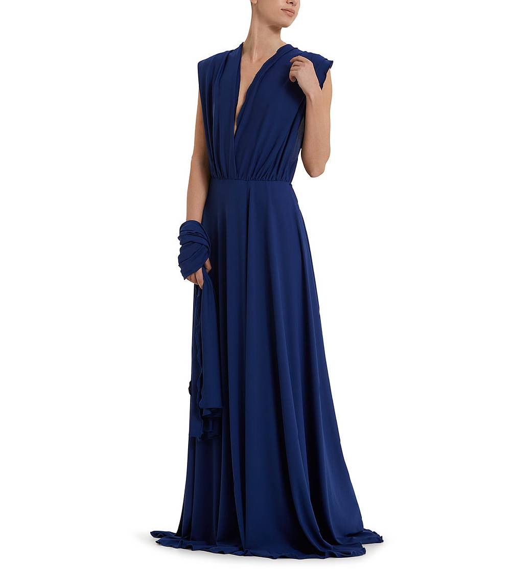 Loriblu Abito lungo blu Vendite Flash