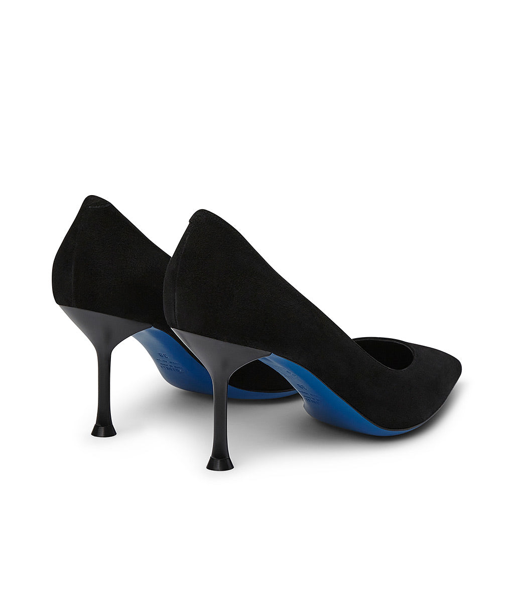 Loriblu Decollete in camoscio nero Prezzo Ridotto