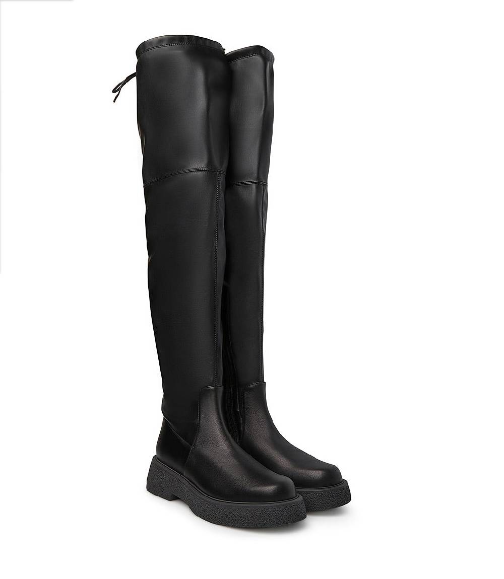 Loriblu Cuissardes in nappa nera Presa