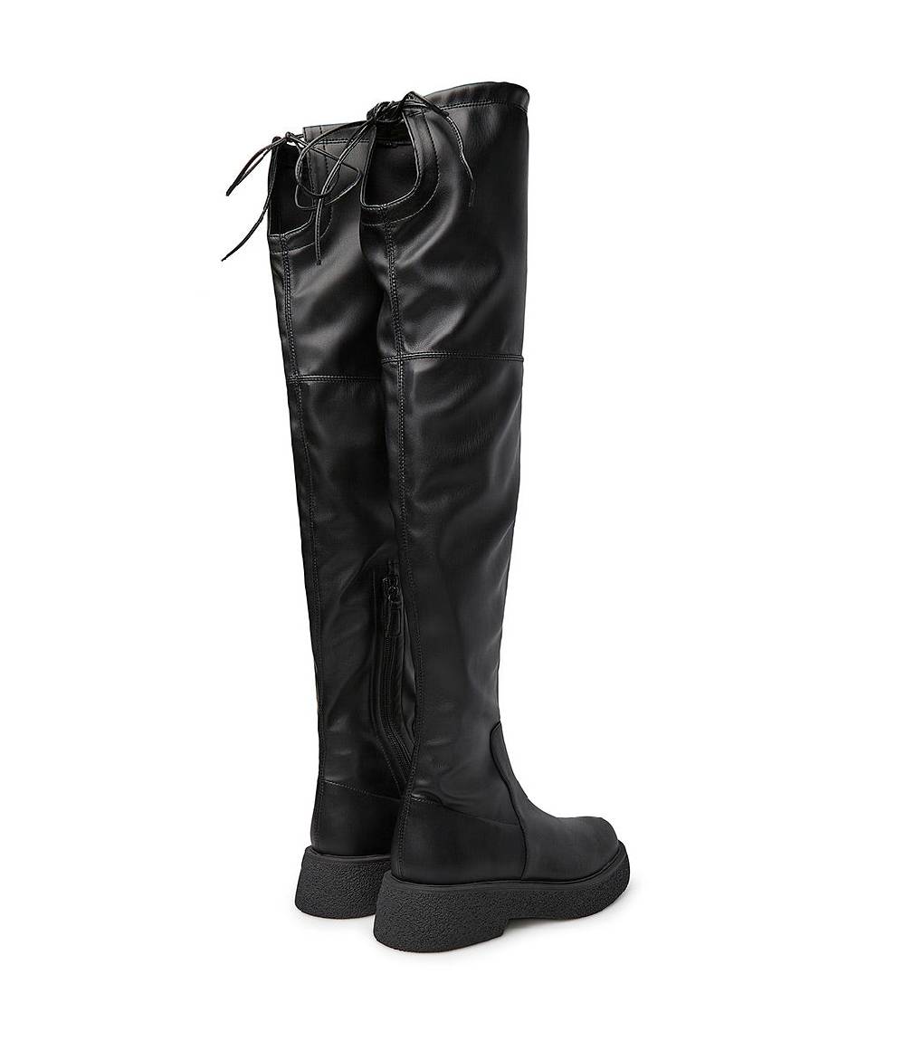 Loriblu Cuissardes in nappa nera Presa