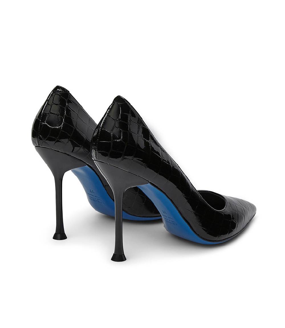 Loriblu Decollete in vernice testurizzata nera Sconto