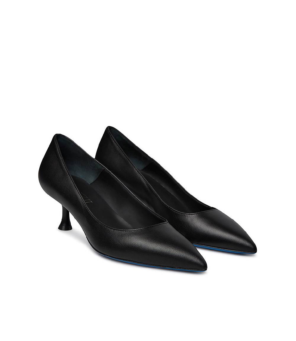 Loriblu Décolleté in nappa nera Vendita Economica