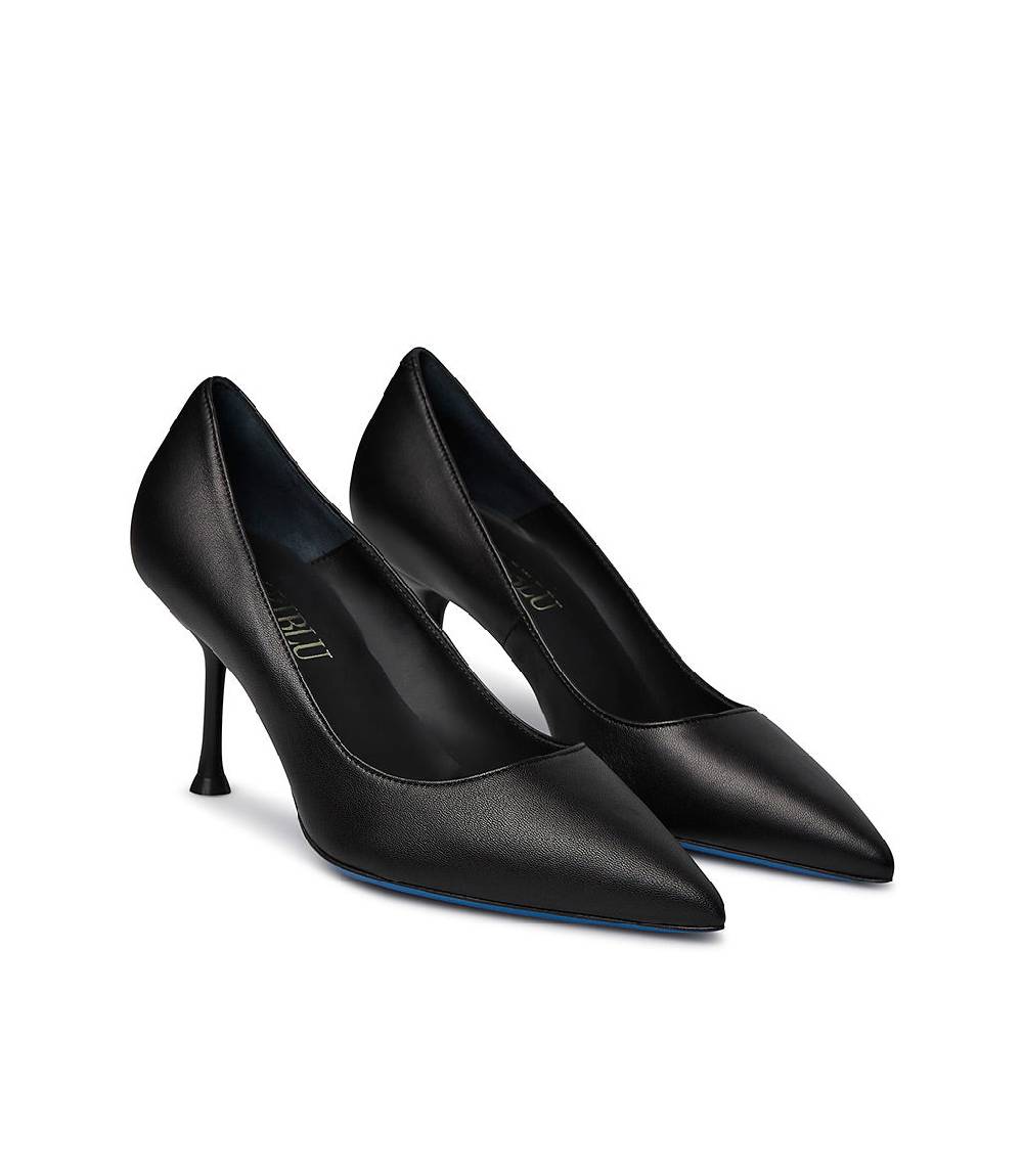 Loriblu Décolleté in nappa nera Saldi Di Fabbrica