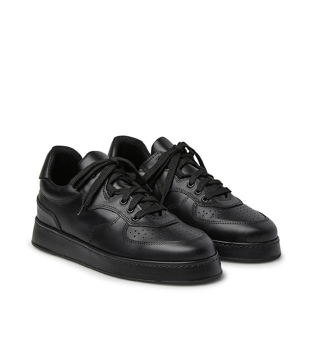 Loriblu Sneakers in pelle nera Spedizione Gratuita