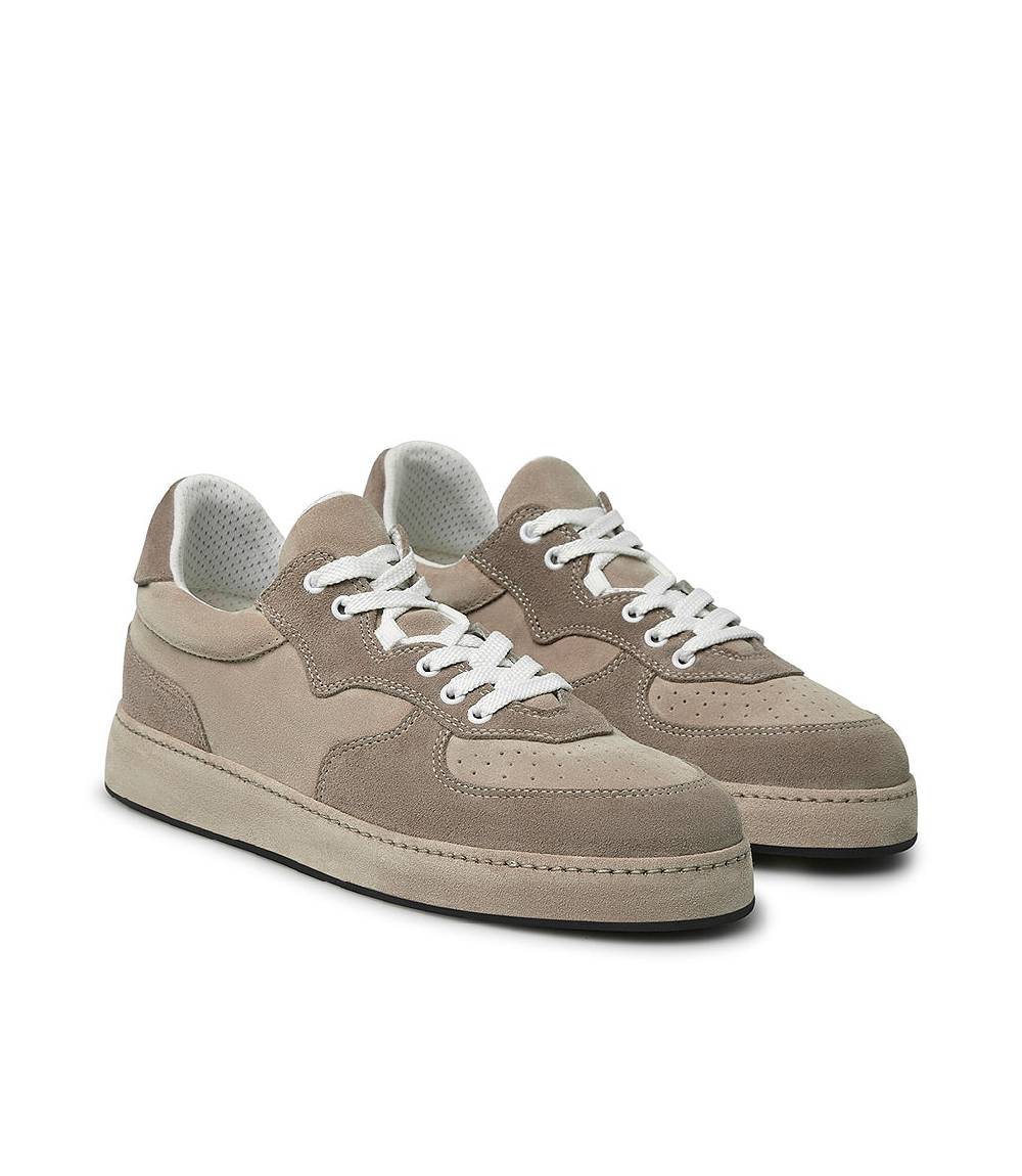 Loriblu Sneakers in velour corda e beige Soddisfazione Garantita