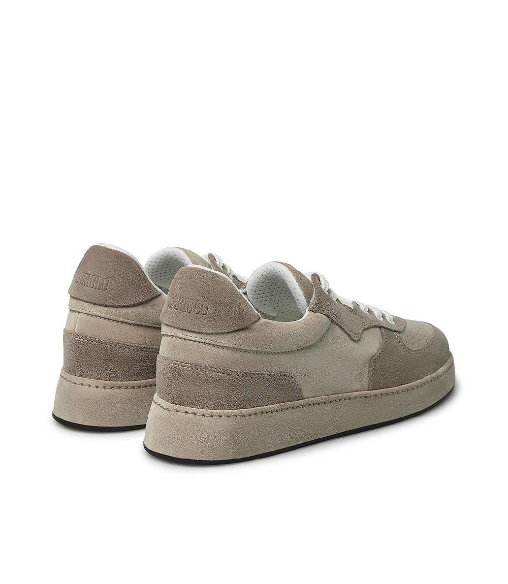 Loriblu Sneakers in velour corda e beige Soddisfazione Garantita