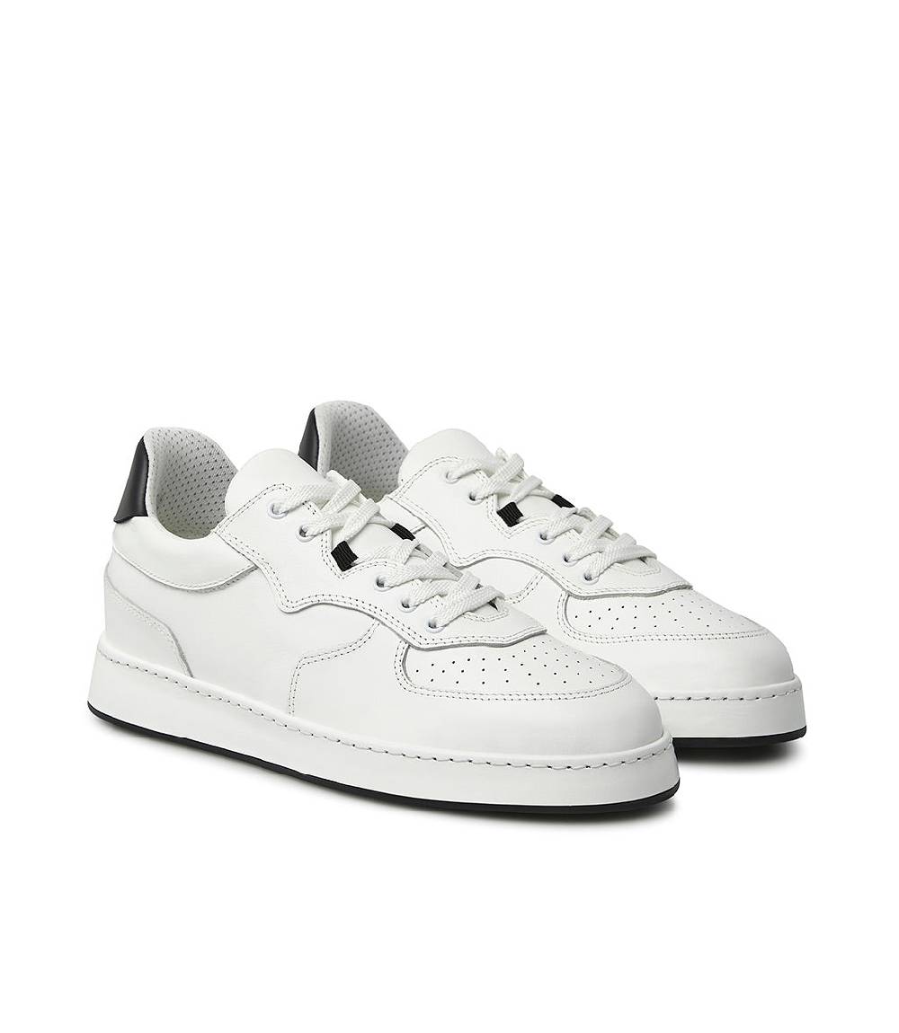 Loriblu Sneakers in pelle bianca Shopping Online