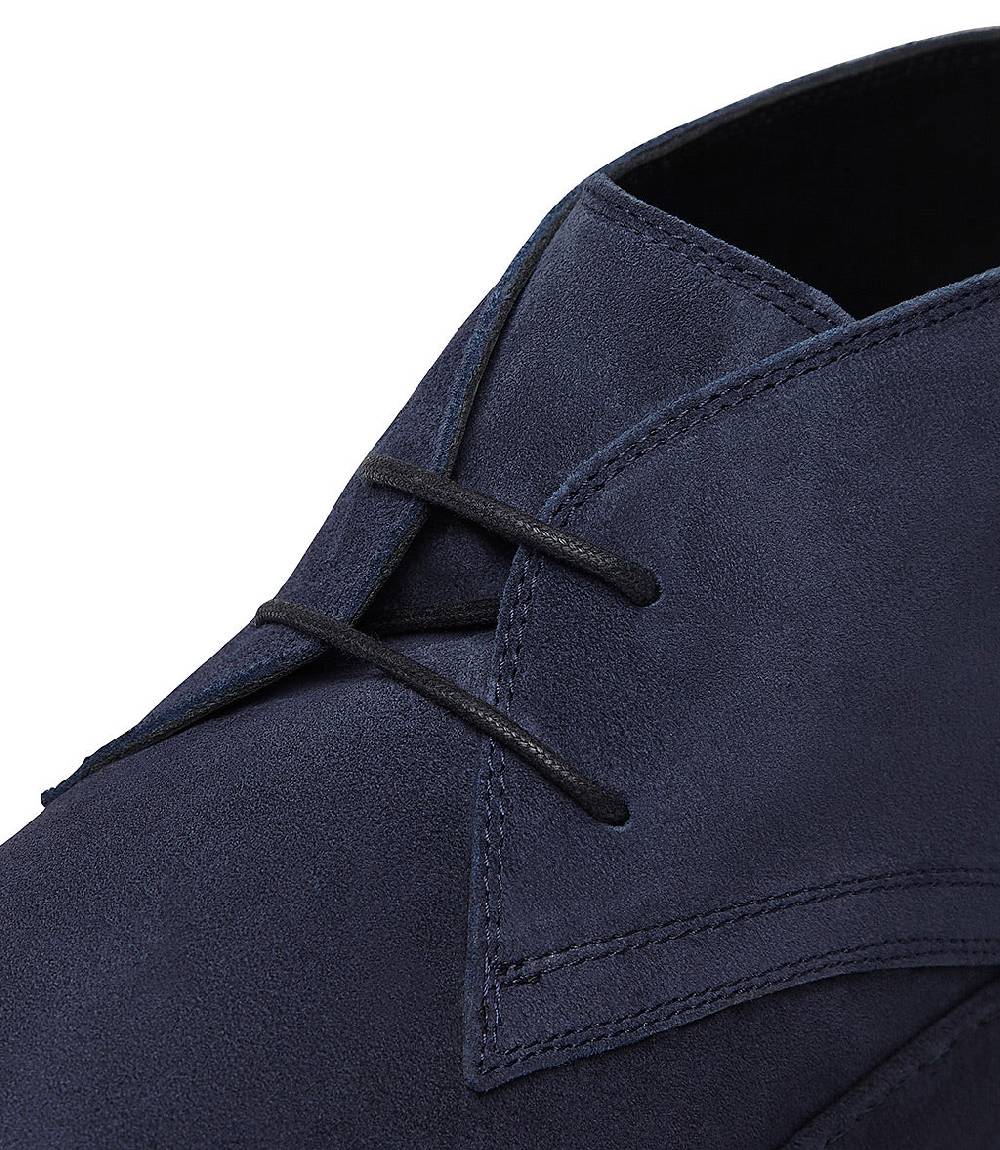 Loriblu Polacchini in pelle scamosciata blu Presa