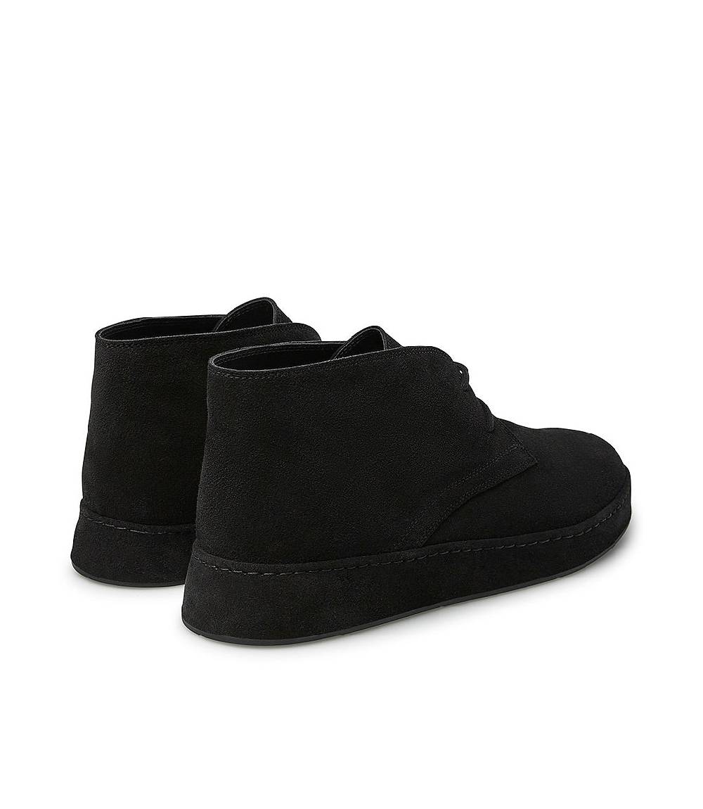 Loriblu Polacchini in pelle scamosciata nera Offerta