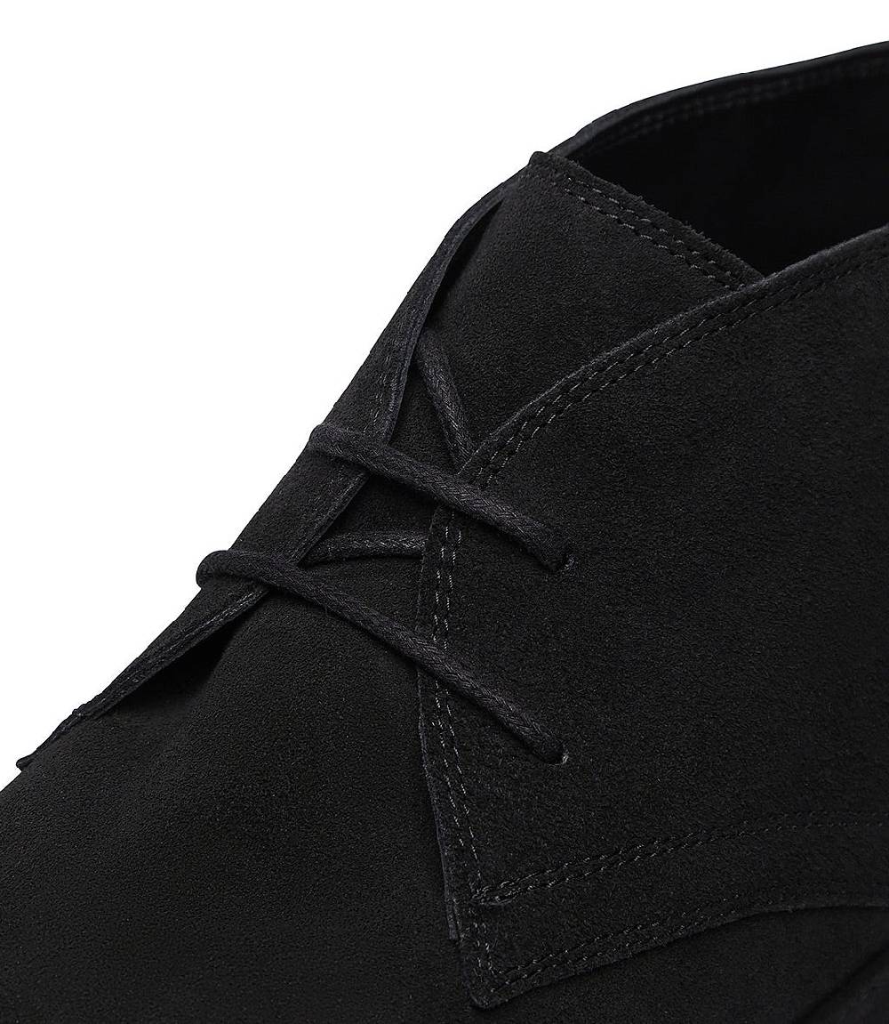 Loriblu Polacchini in pelle scamosciata nera Offerta