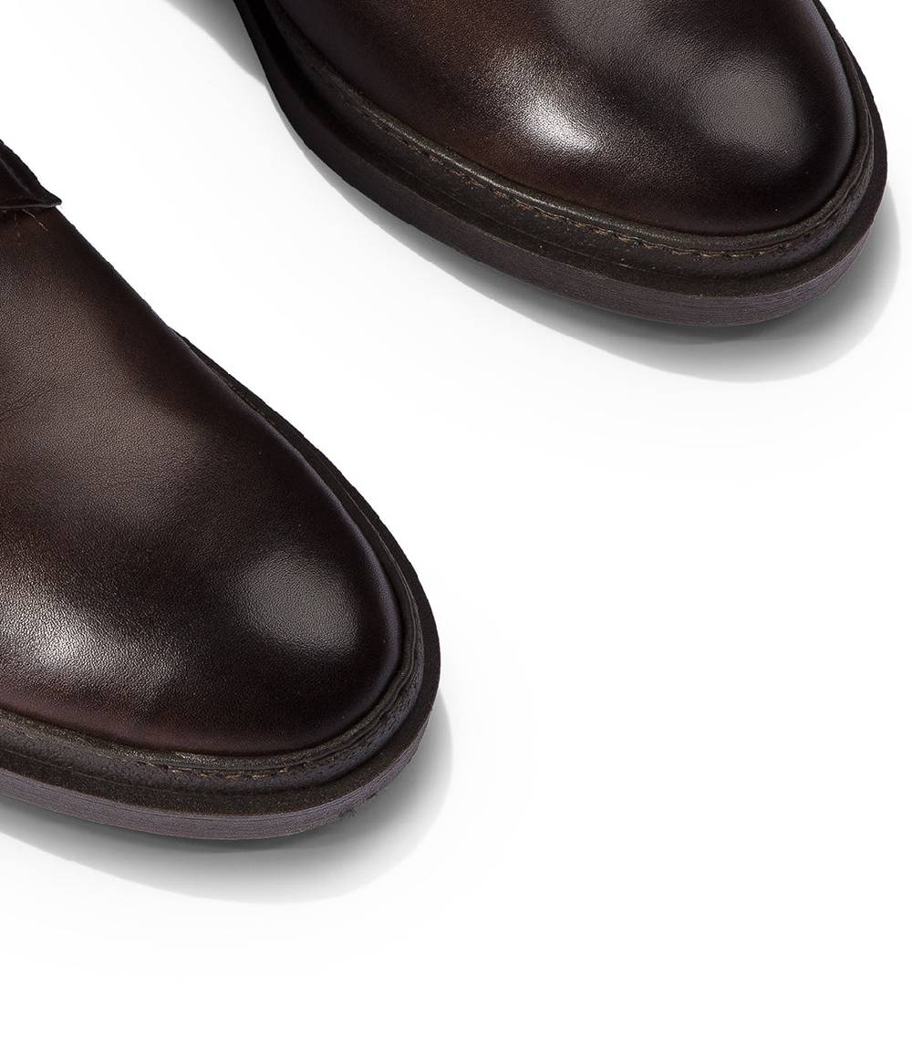 Loriblu Stivaletti in pelle marrone Outlet