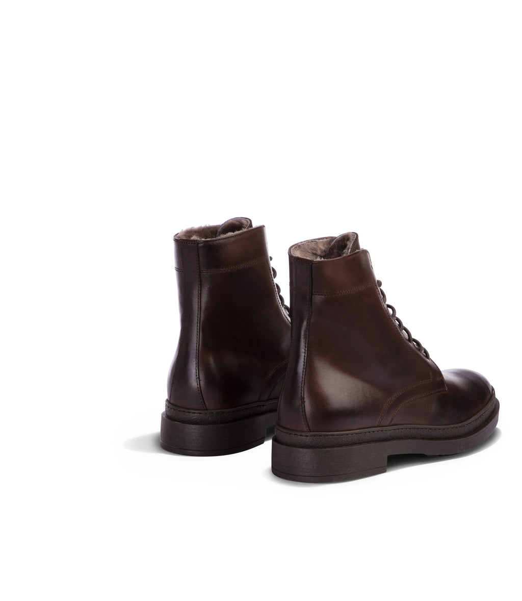 Loriblu Stivaletti in pelle marrone Outlet