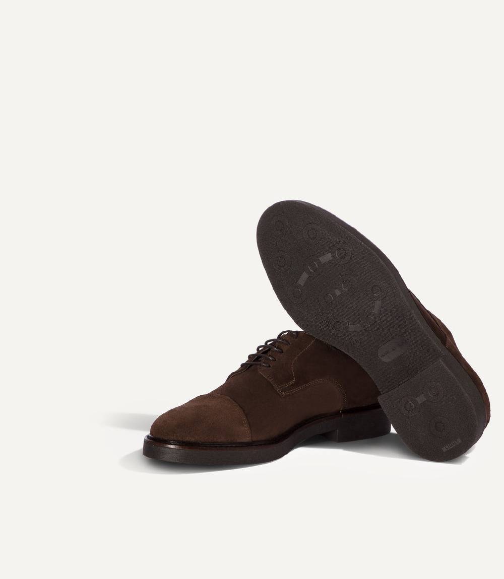 Loriblu Derby in camoscio marrone Negozio