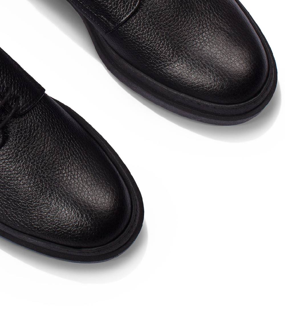 Loriblu Derby in pelle nera Moda