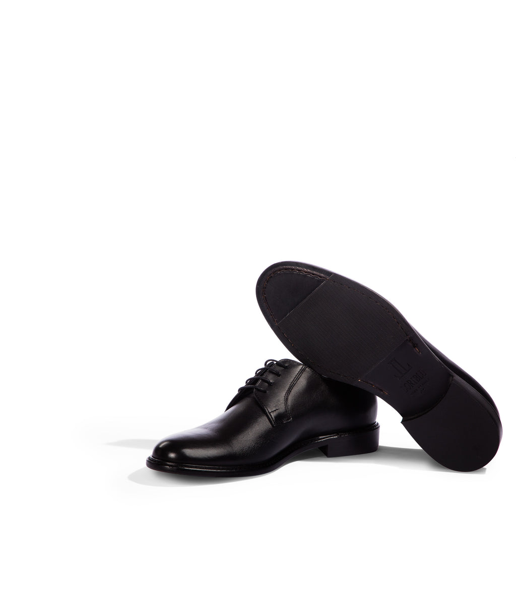 Loriblu Stringate derby in pelle nera In Linea