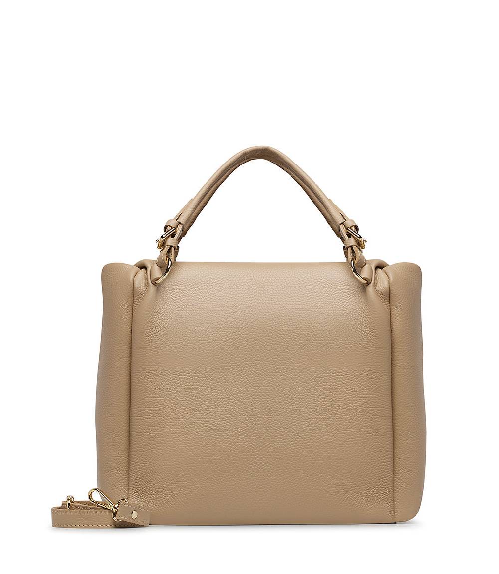 Loriblu Borsa beige in pelle martellata Fino Al -60%