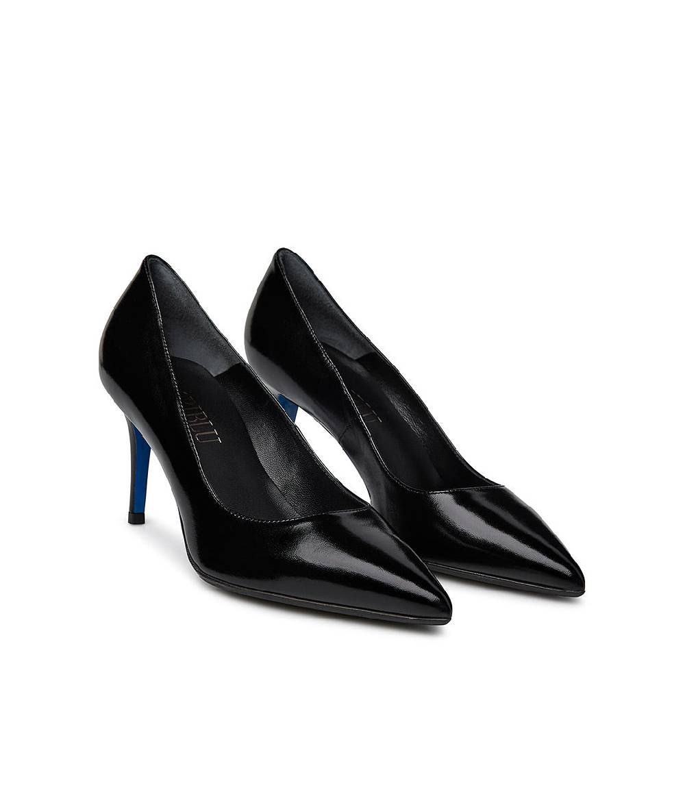 Loriblu Décolleté in pelle lucida nero Shopping Online