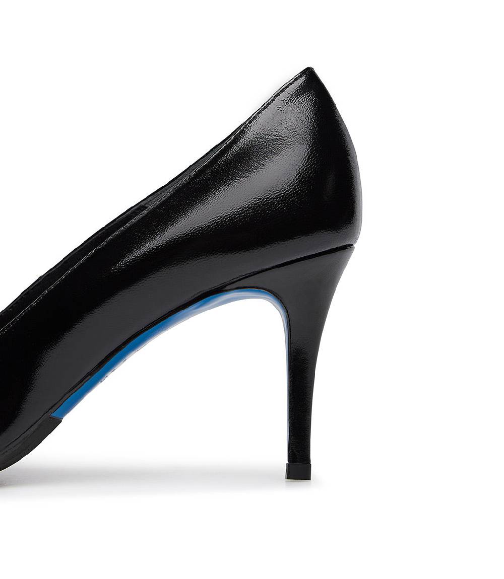 Loriblu Décolleté in pelle lucida nero Shopping Online