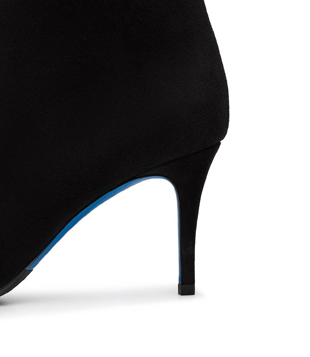 Loriblu Stivaletti in camoscio nero Sottocosto