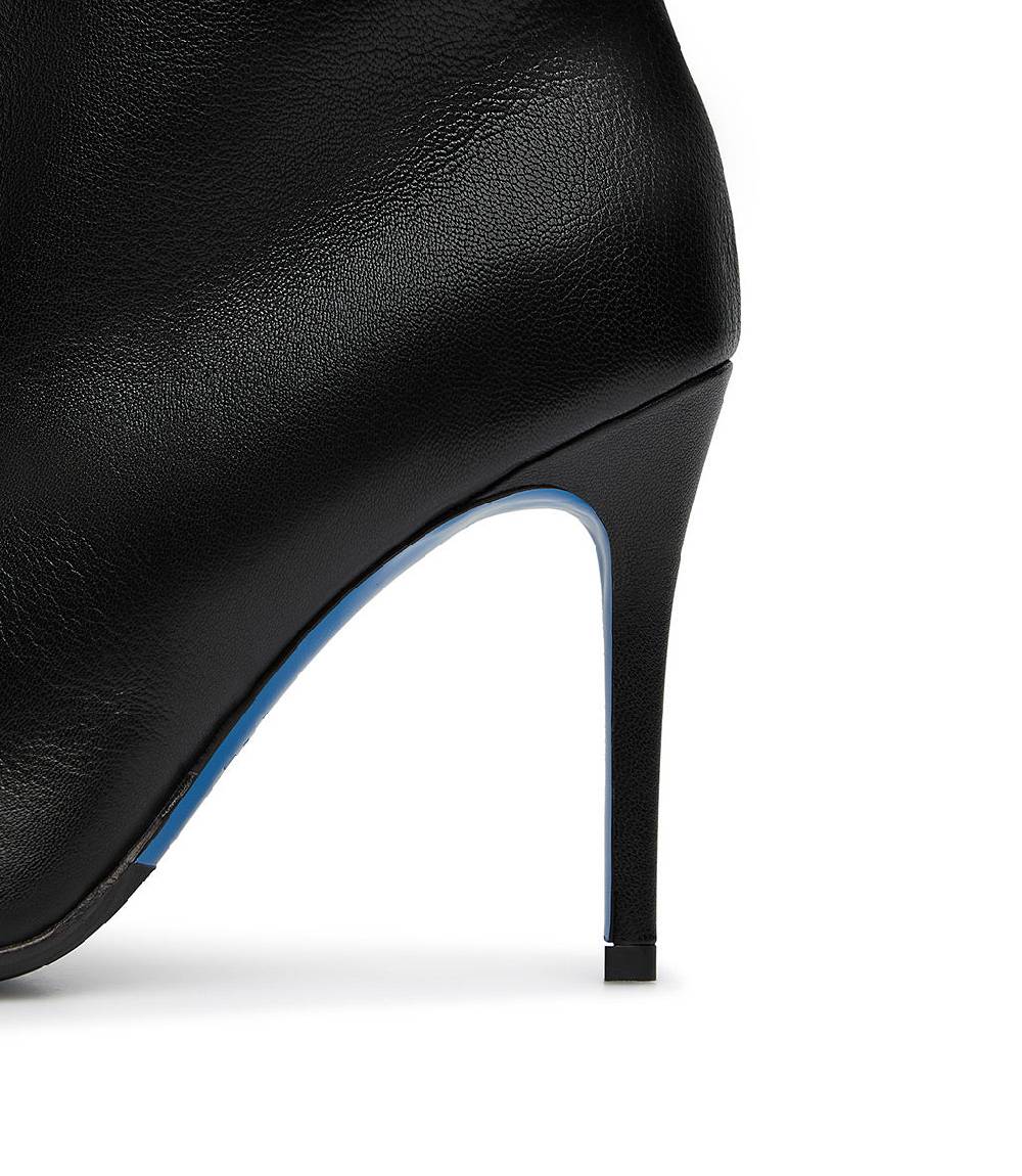 Loriblu Stivaletti in nappa nera Presa