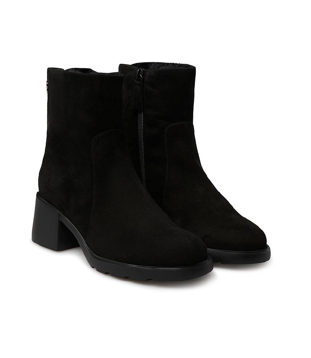 Loriblu Stivaletto in camoscio con fodera shearling Promozione Limitata