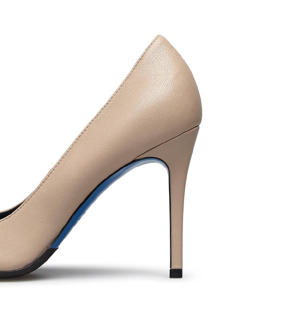 Loriblu Décolleté in vitello fango Presa