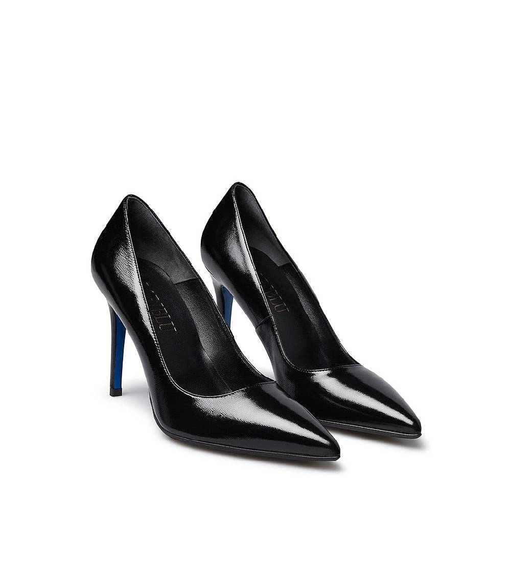 Loriblu Décolleté in pelle lucida nero Economico