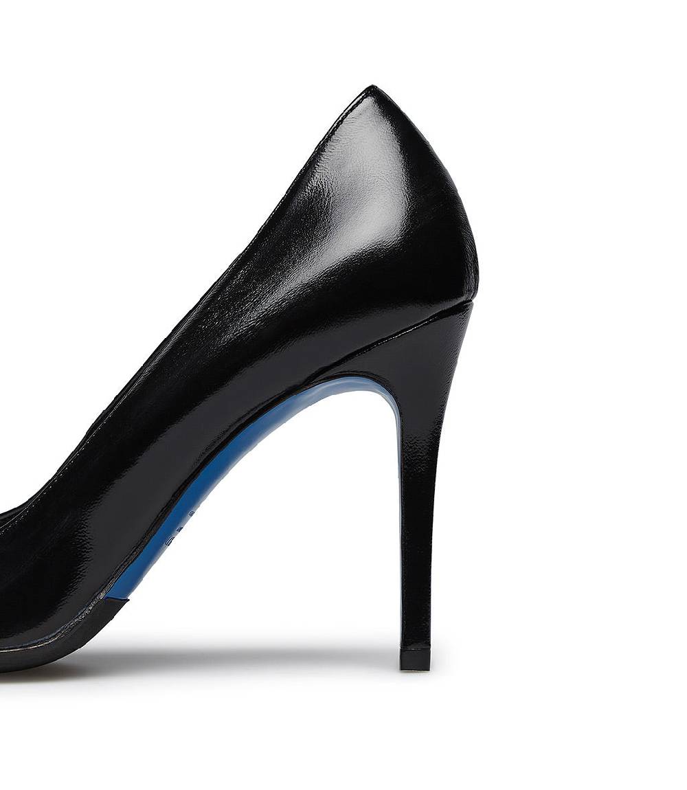 Loriblu Décolleté in pelle lucida nero Economico