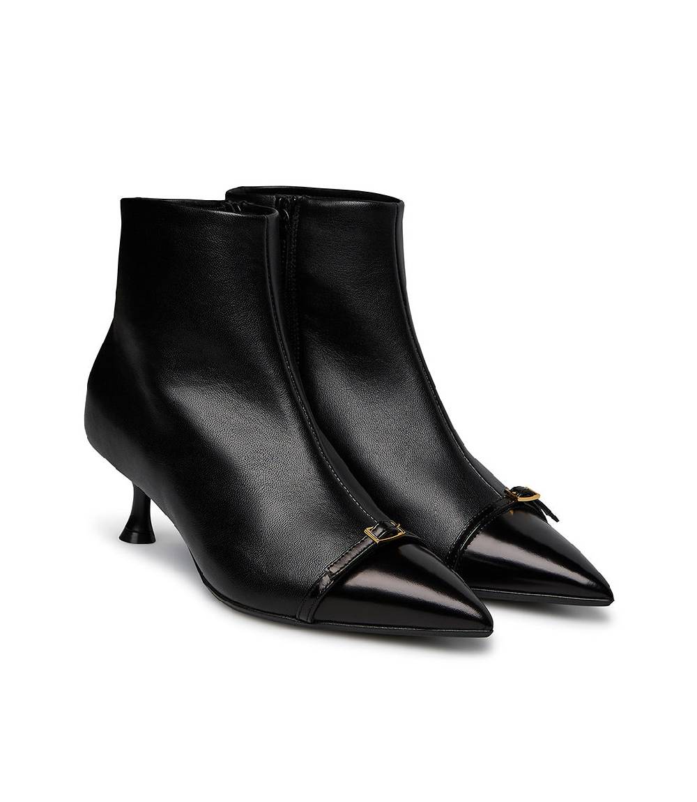 Loriblu Stivaletto in nappa nera Saldi Di Fabbrica