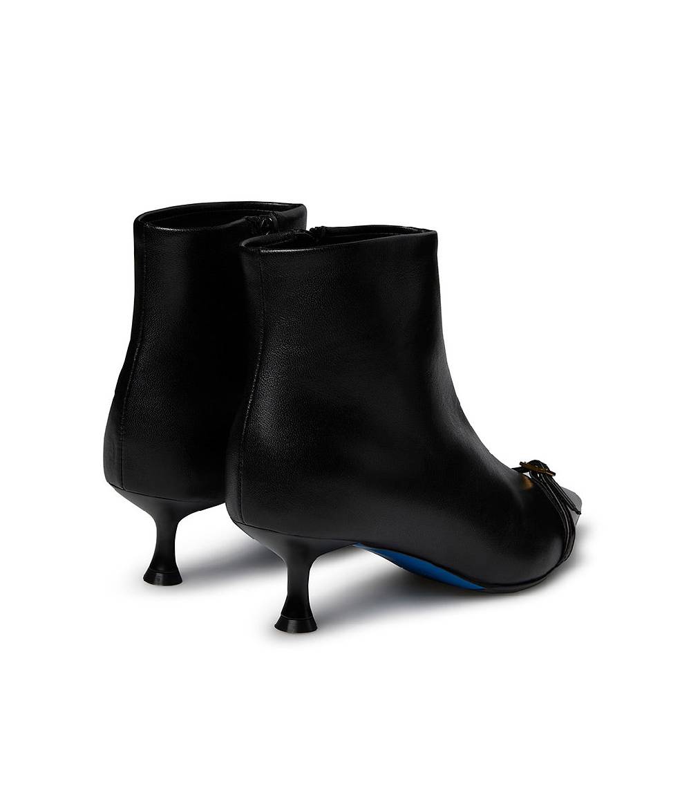 Loriblu Stivaletto in nappa nera Saldi Di Fabbrica
