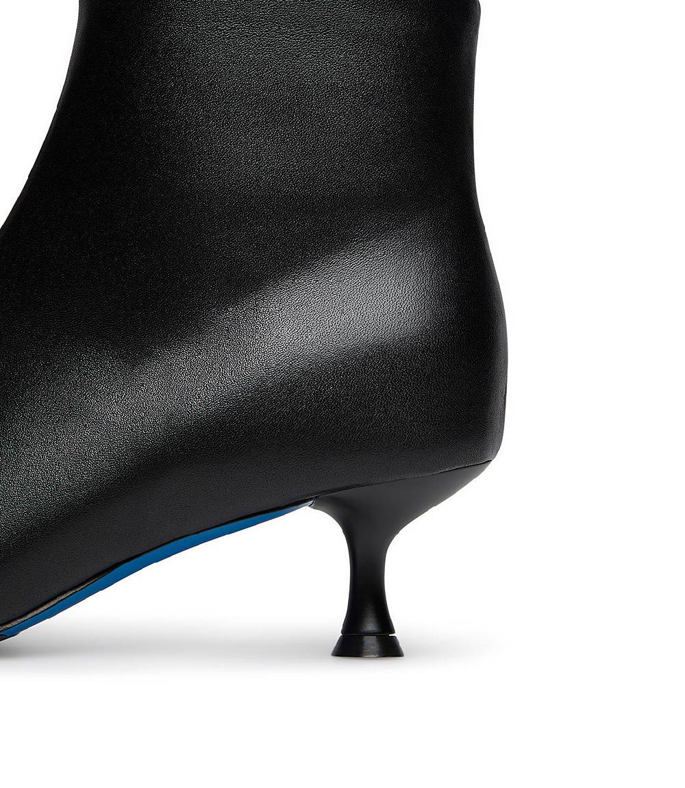 Loriblu Stivaletto in nappa nera Saldi Di Fabbrica
