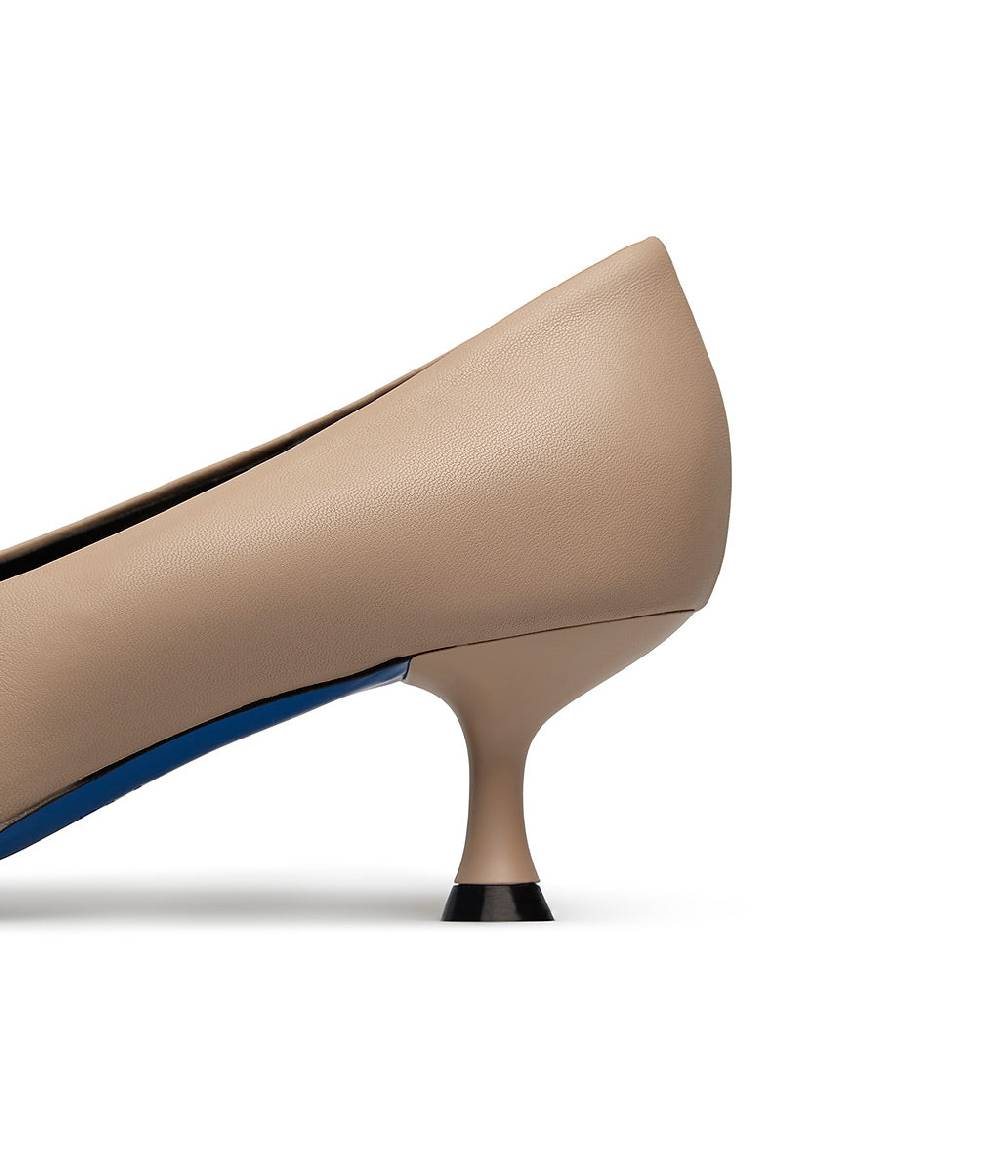 Loriblu Décolleté in vitello fango Italia
