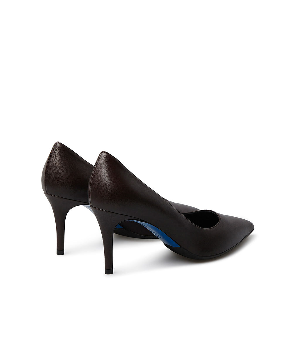 Loriblu Décolleté in nappa marrone TdM Nuovo