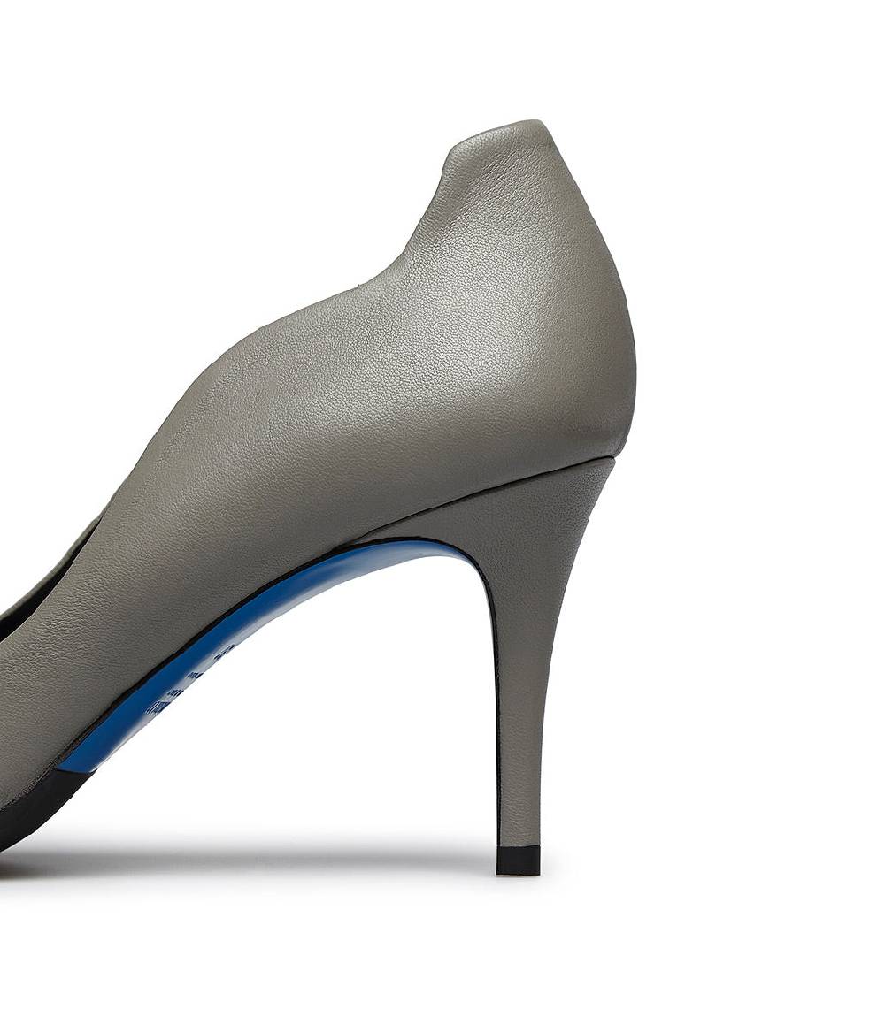 Loriblu Décolleté onda in nappa grigio Vendita