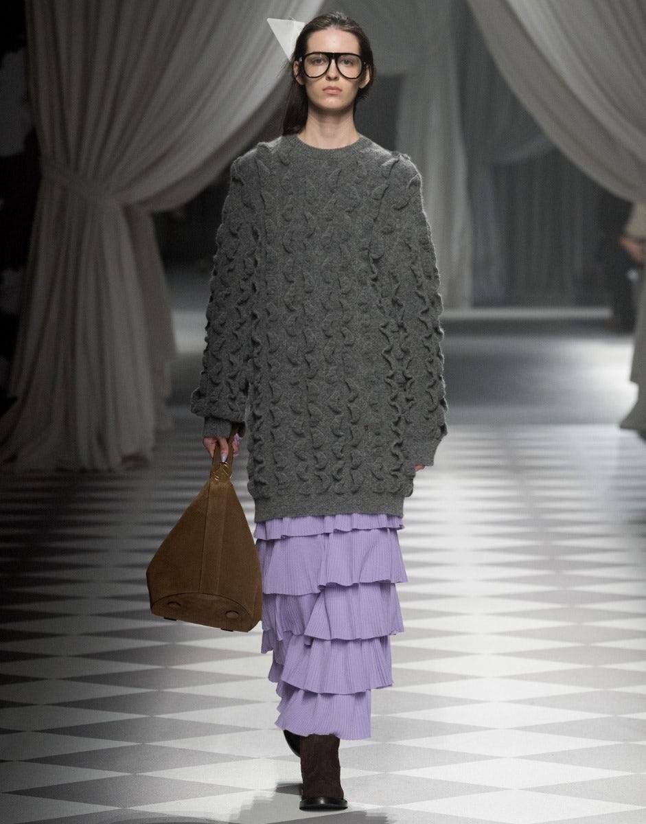 Love Moschino Abito in lana con ruches Italia