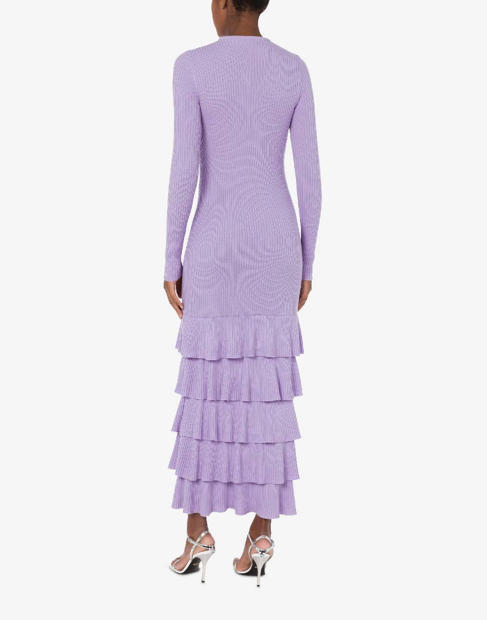 Love Moschino Abito in lana con ruches Italia