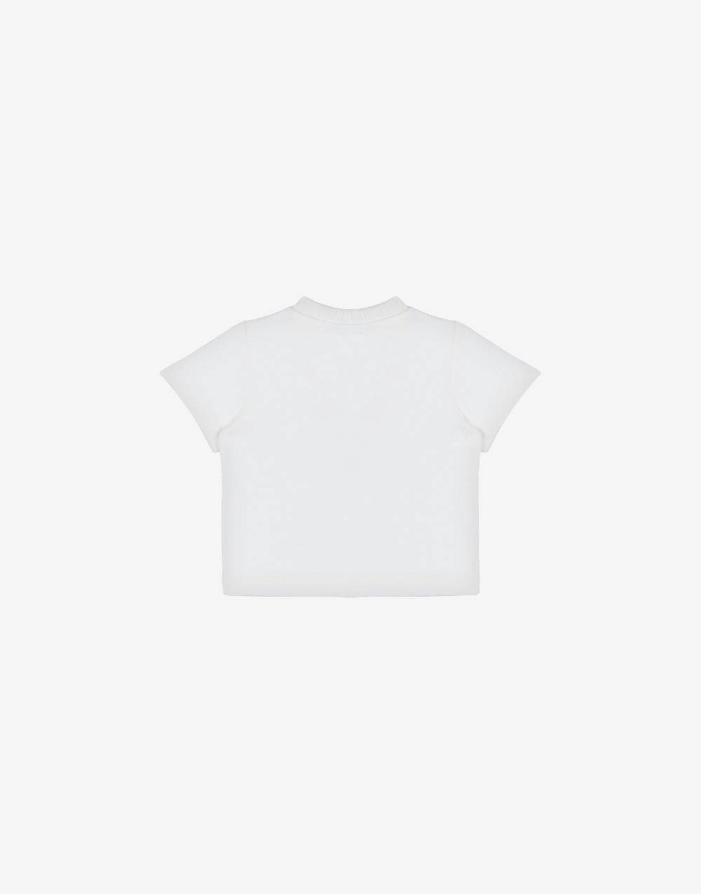 Love Moschino T-shirt in cotone organico Lovely Teddy Bear Acquista Ora