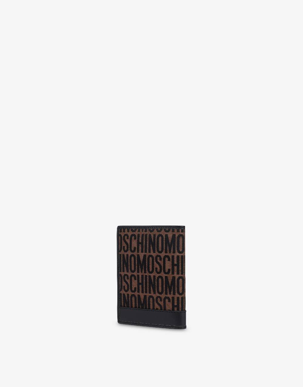 Love Moschino Portafoglio Allover Logo In Linea