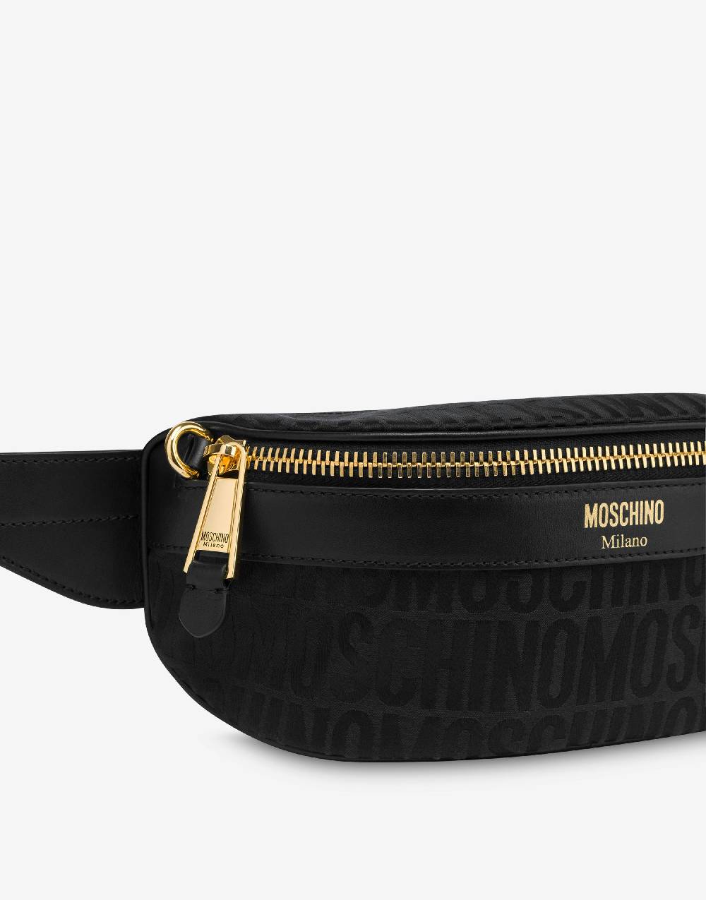 Love Moschino Marsupio in nylon Allover Logo Nuovo