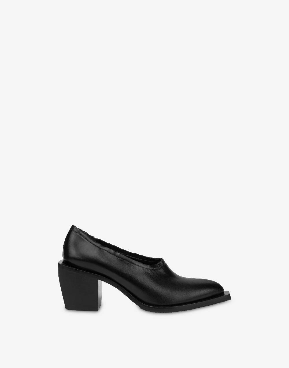 Love Moschino Shootie Cuban Heel In Linea