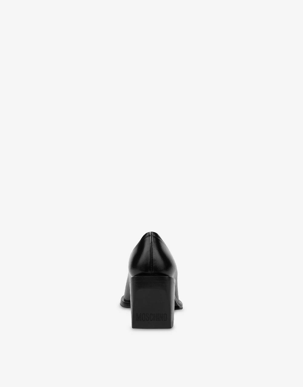 Love Moschino Shootie Cuban Heel In Linea
