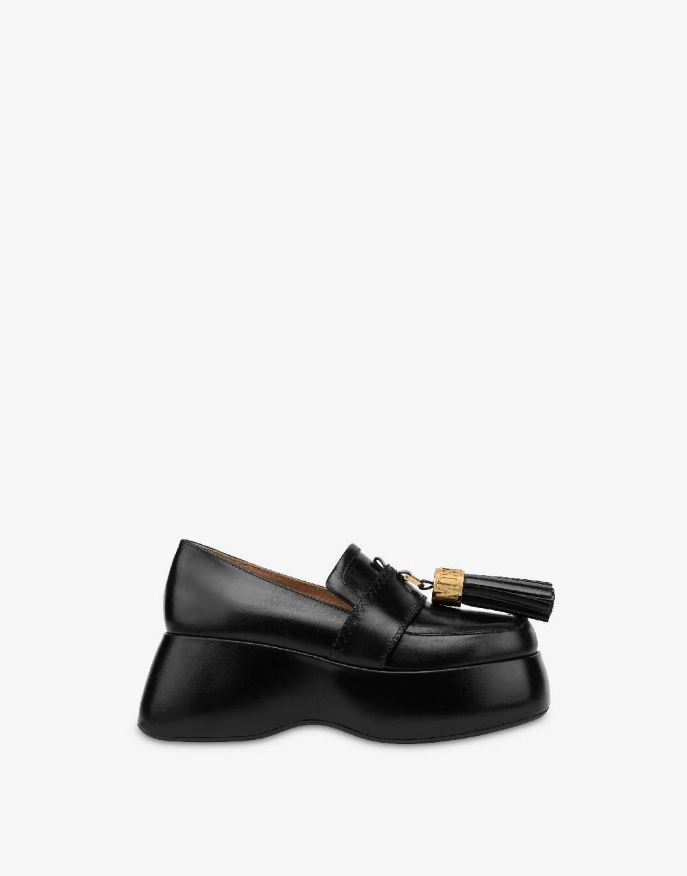 Love Moschino Mocassini in vitello Metal Tassel Fino Al -60%