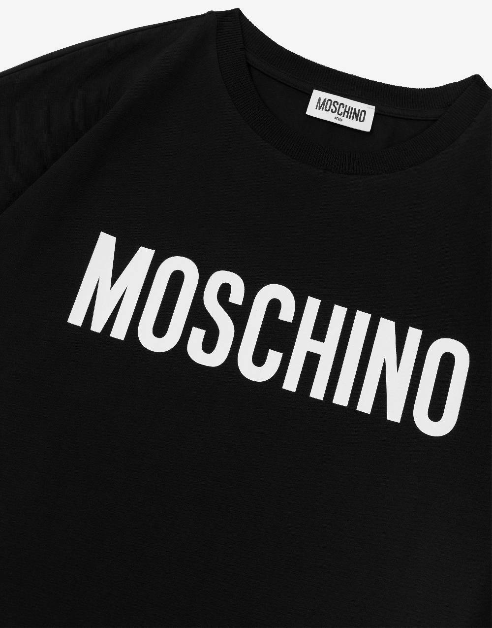 Love Moschino Abito in jersey Logo Print Saldi