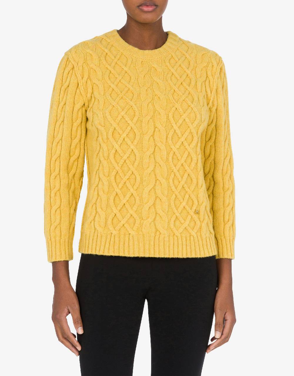 Love Moschino Pullover in shetland Golden M Convenienza
