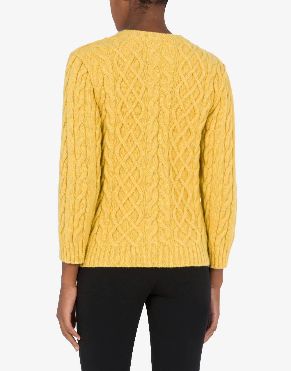 Love Moschino Pullover in shetland Golden M Convenienza