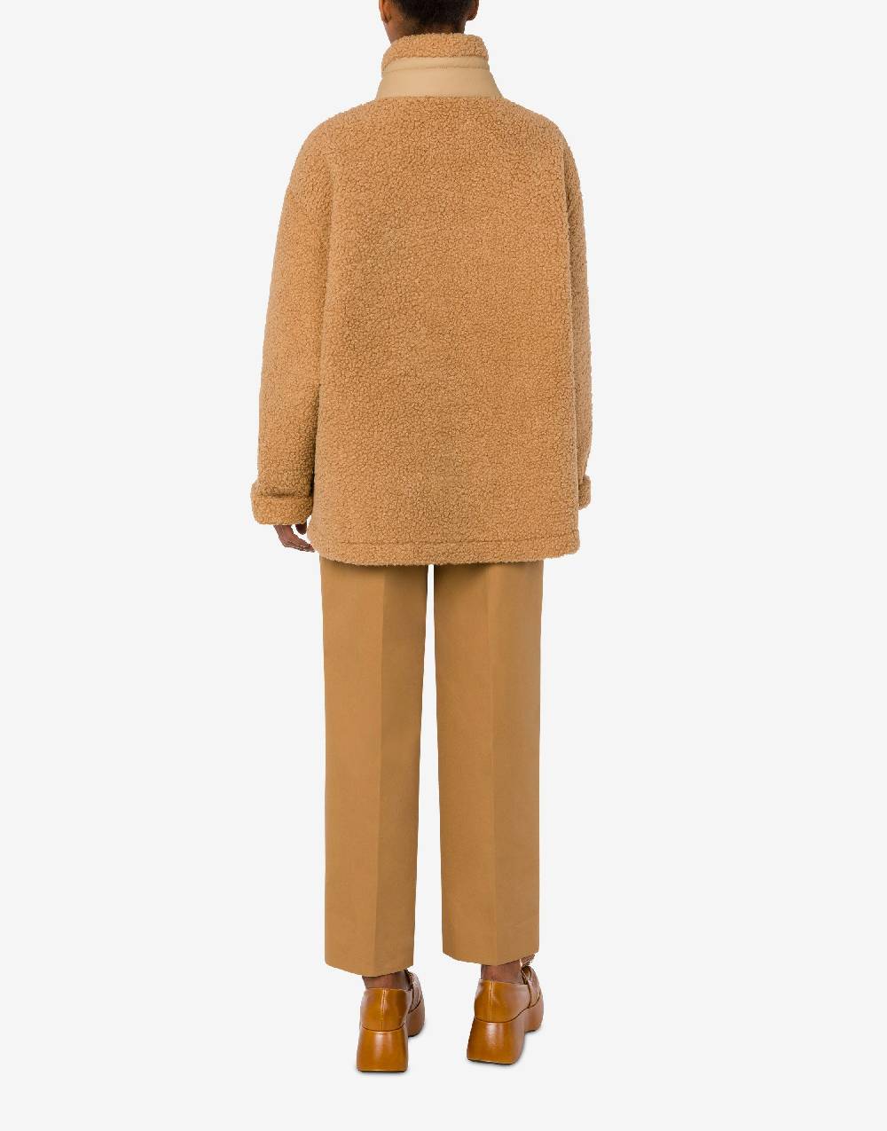 Love Moschino Giacca in tessuto soft con zip I Più Venduti